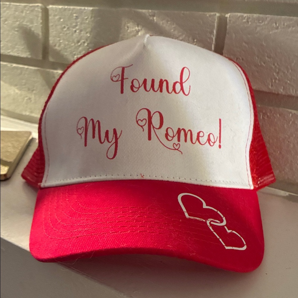 SnapBack Baseball Hat 'Found My Romeo' - Picture 4 of 4